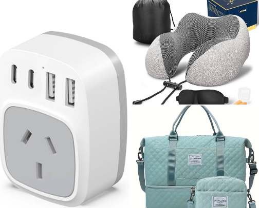Travel Must Haves cover photo collage