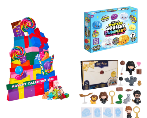 Viral Toy Advent Calendars Under $50 Kids Actually Want cover photo collage