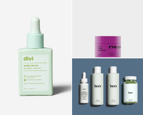 Hair Regrowth cover photo collage