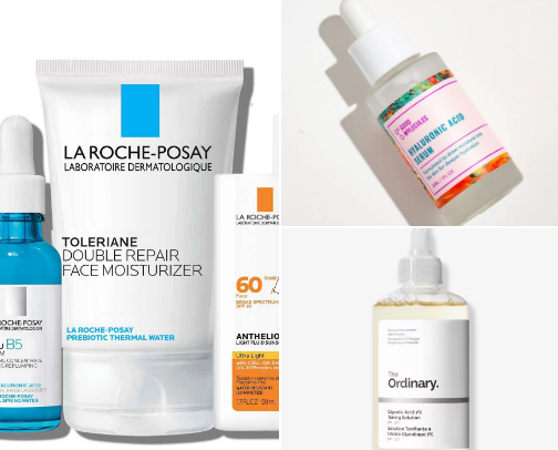 Skincare Products That Work for Me cover photo collage