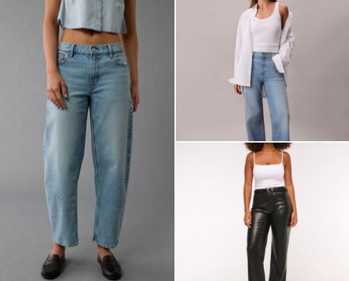 Jeans that make me jump for joy cover photo collage