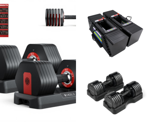 Dumbbells That Finally Got Me Off the Couch and Training at Home cover photo collage