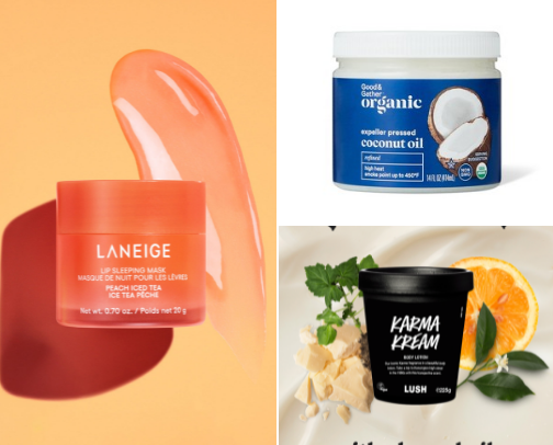 My favorite beauty recs cover photo collage