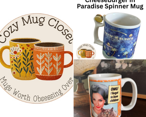 Cozy Mug Closet cover photo collage