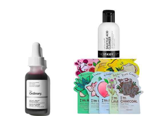 Affordable skincare must haves 💰✨ cover photo collage
