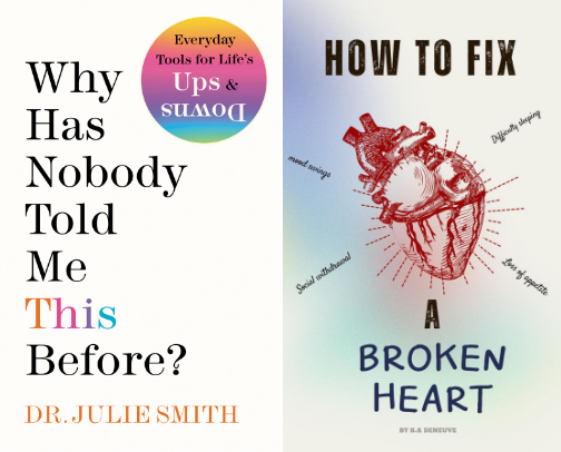 Books you should read if you are going through a breakup now! cover photo collage