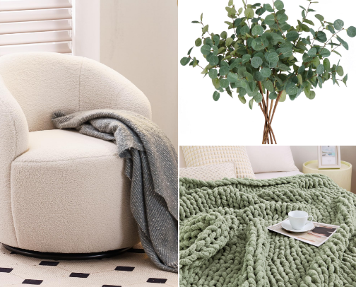 My Cozy but Minimalist Home Finds cover photo collage