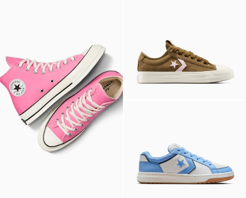 Converse on sale through 2/28 cover photo collage