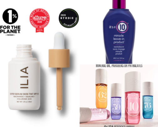 SKIN + HAIR + MAKEUP cover photo collage