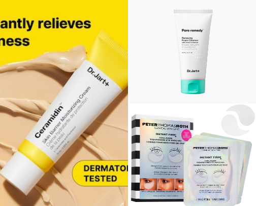 Skincare for sensitive skin cover photo collage