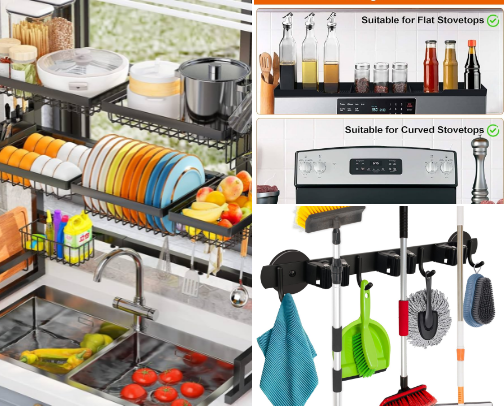 Amazon Finds for My Kitchen cover photo collage