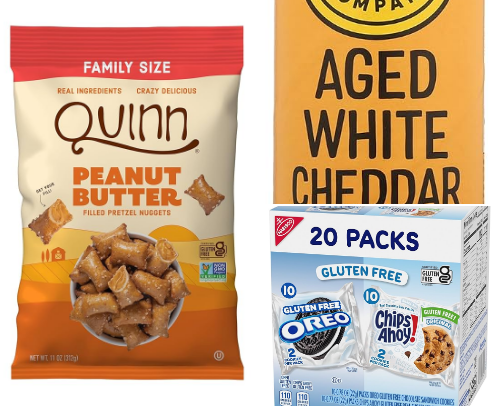 Gluten Free Snacks To Try cover photo collage