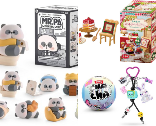 Blind Boxes cover photo collage