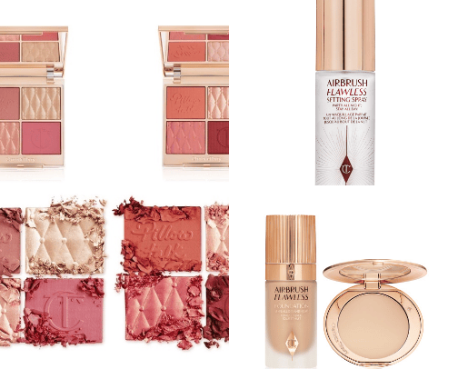 Charlotte Tilbury cover photo collage