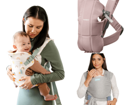 Baby Carrier cover photo collage