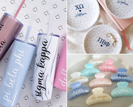 Sorority Gift Basket Ideas cover photo collage