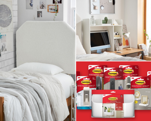 Dorm must haves cover photo collage
