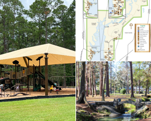 Local Living: Outdoor Fun, Good Eats, and Hidden Gems cover photo collage