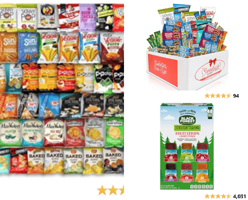 Snacks & Beverages cover photo collage