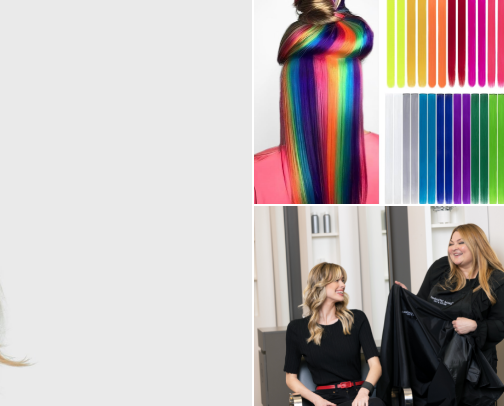 Fashion Hair cover photo collage