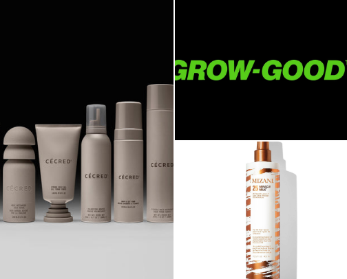 Hair Care Products cover photo collage