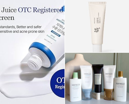 MUST HAVE KOREAN LIGHT WEIGHT SUNSCREENS! cover photo collage