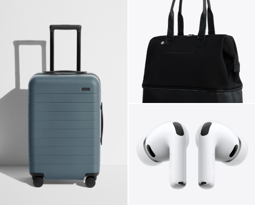 ✨ Travel Essentials I Never Fly Without cover photo collage