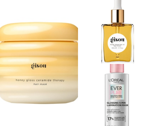 hair products i’m loving right now cover photo collage