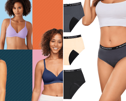 Underwear cover photo collage