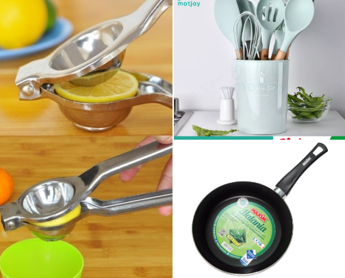 Alat masak cover photo collage