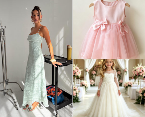 Clothes cover photo collage
