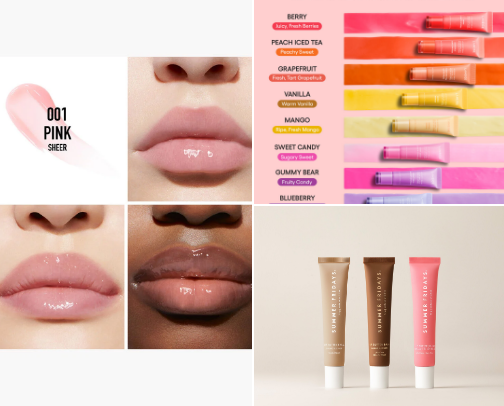 My favorite beauty recs cover photo collage