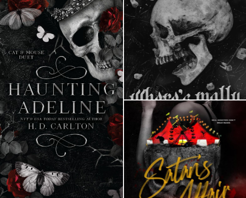My favorite book recs cover photo collage