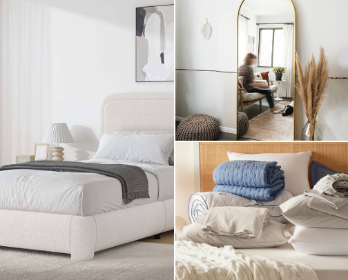 Bedroom-The prettiest bedroom! cover photo collage