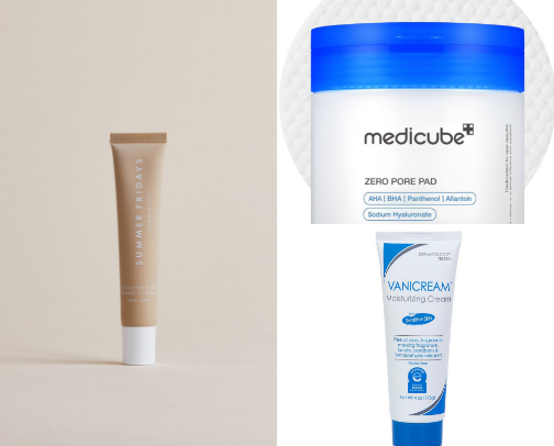 My favorite beauty recs cover photo collage