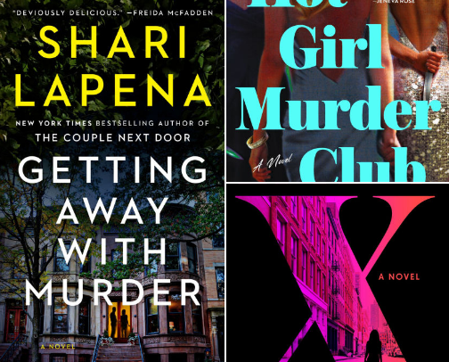 July Thriller Releases!! cover photo collage