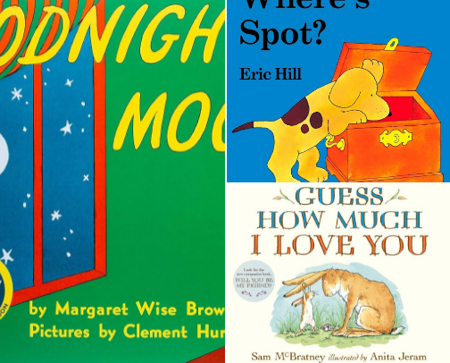 Infant -to- Toddler Favorites : 15+ Books for Your Child’s First Library 📚 cover photo collage
