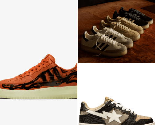 shoe dream list cover photo collage