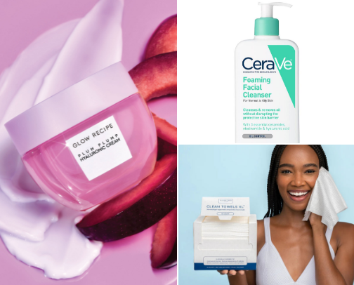 Skincare Routine start to finish cover photo collage