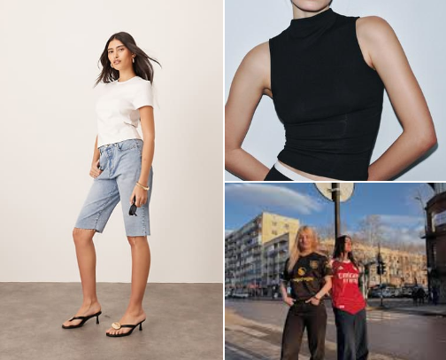 Summer clothes cover photo collage