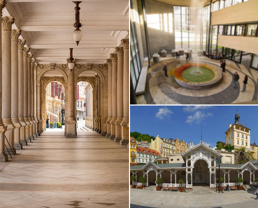 Karlovy Vary / Czech Republic cover photo collage