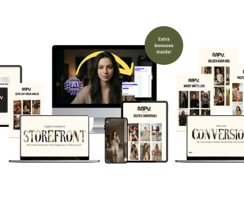 Faceless Digital Marketing for Moms cover photo collage