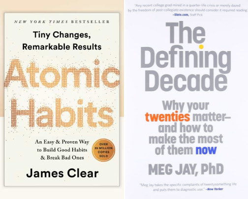 Our teams' book recs cover photo collage