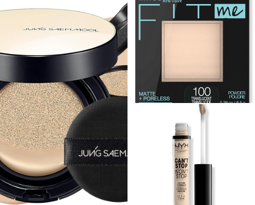 Affordable + Acne Friendly Makeup Recs! cover photo collage