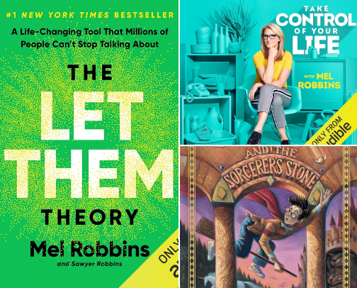 My Favorite Amazon Audible Books 📕📚 cover photo collage