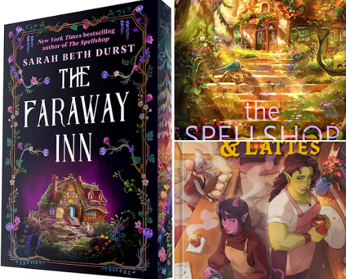 Download - The Faraway Inn Cozy Fantasy Companion Reads and Gifts cover photo collage