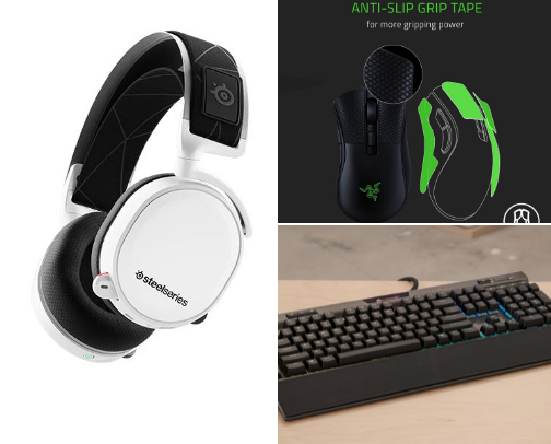 🎮 Gaming Gear & Accessories 🕹️ cover photo collage