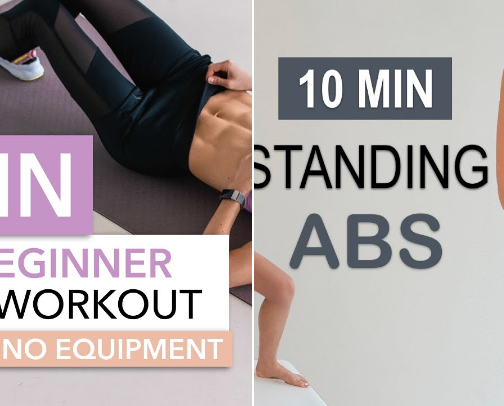 Home Fitness for Begginers cover photo collage