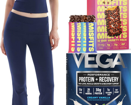 Workout equipments for a healthy lifestyle cover photo collage