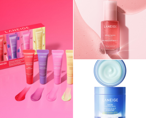 ✨ Laneige Glow Essentials ✨ cover photo collage